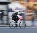 Cyclist in London