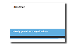 Identity guidelines cover