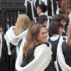 Students graduating from Cambridge University